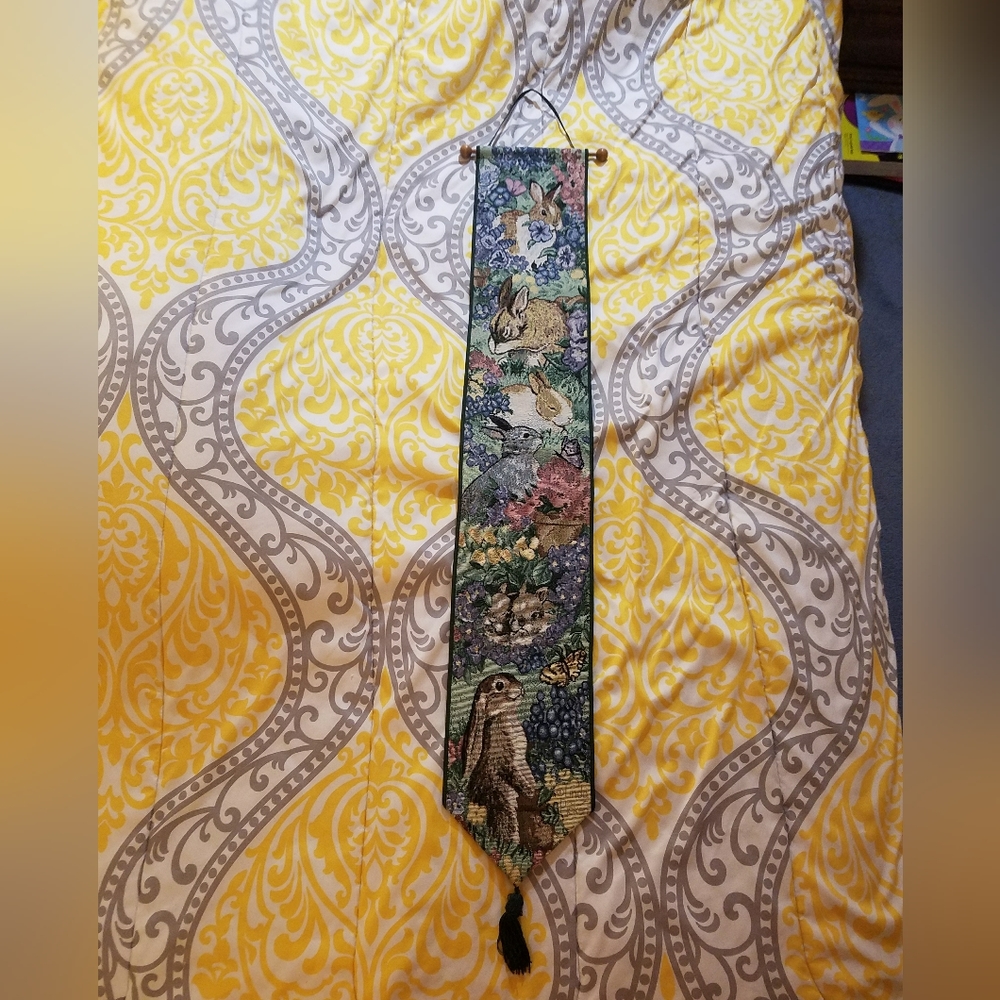 Bunny Rabbits Tapestry Wall Hanging